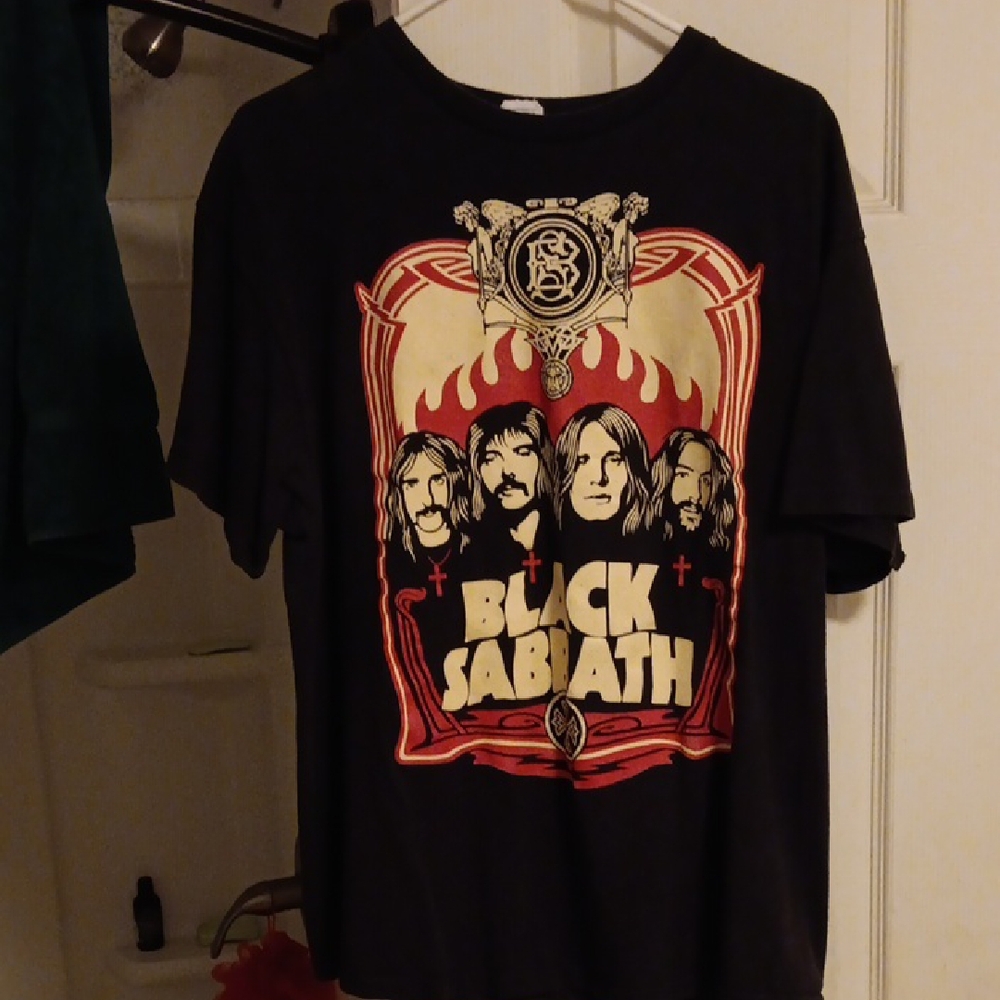 Black Sabbath T-shirt,no Stains,holes,in Mint Condition !